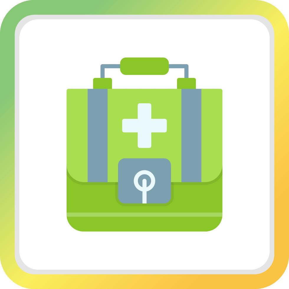 First Aid Kit Creative Icon Design vector