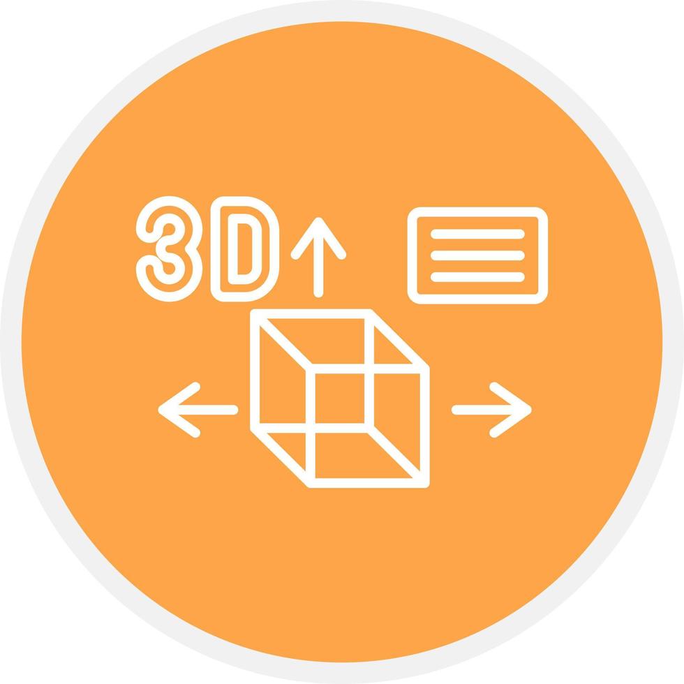 3D Design Creative Icon Design vector