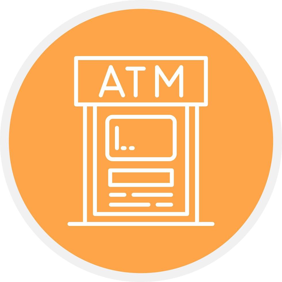 Atm Creative Icon Design vector