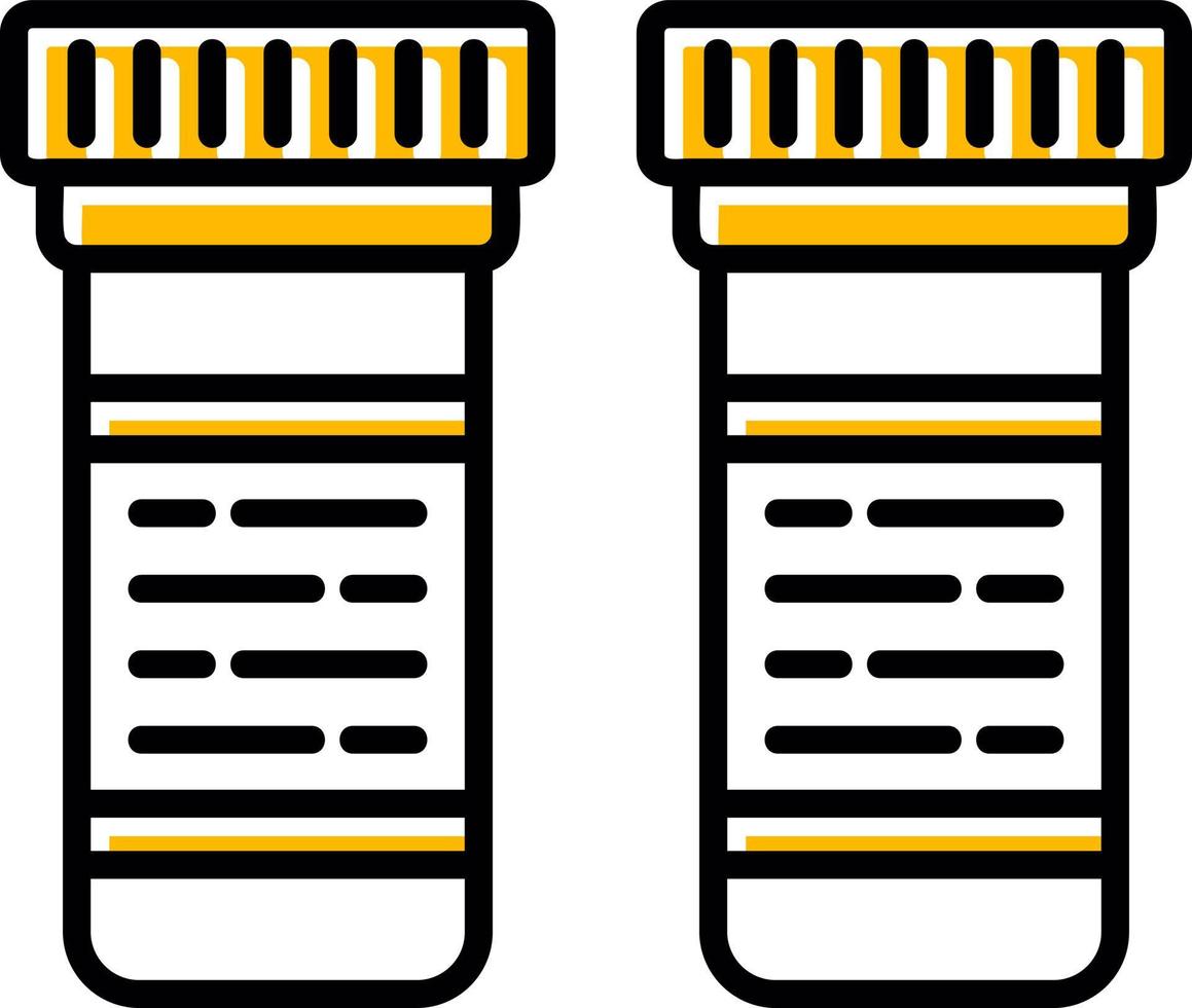 Test Tube Creative Icon Design vector