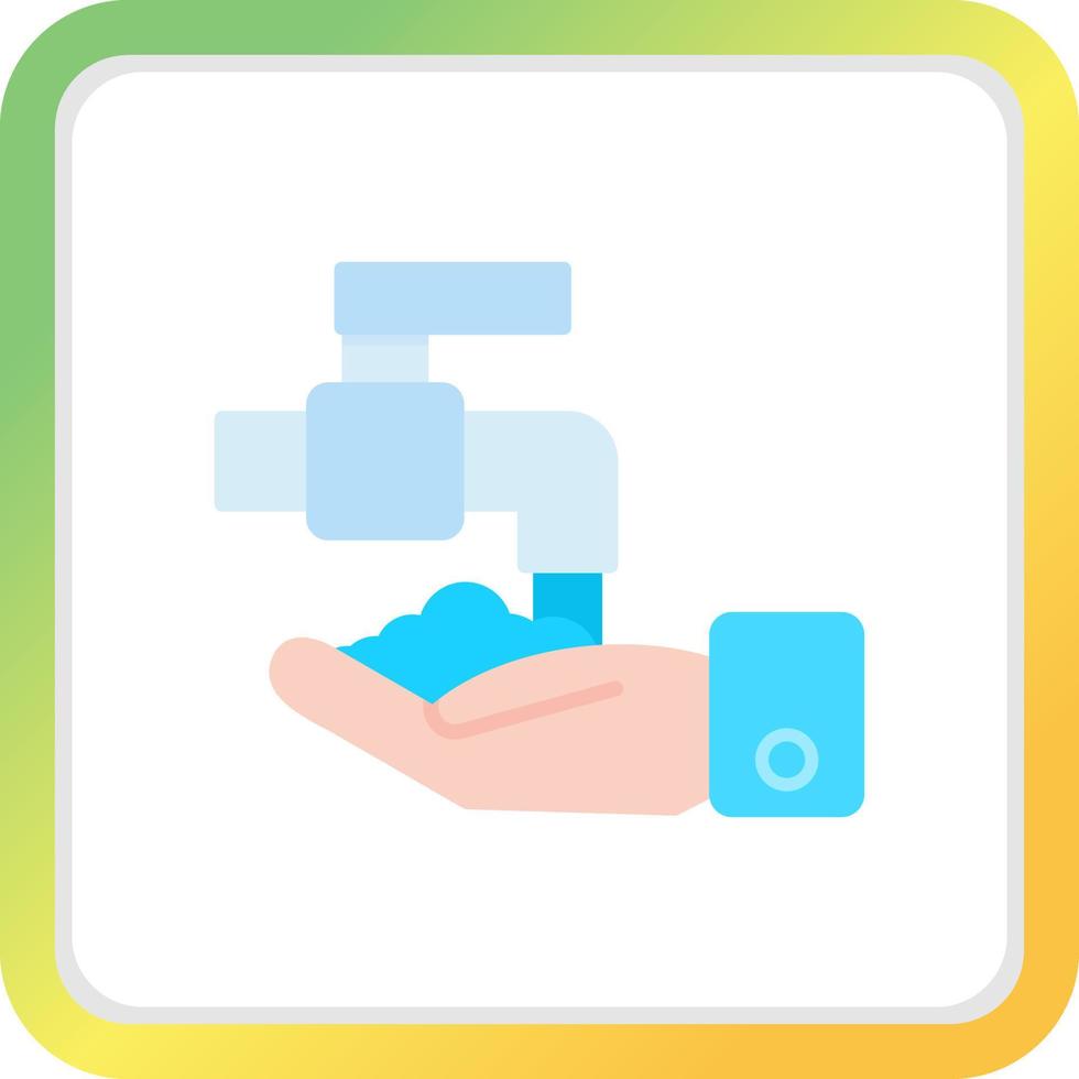 Handwash Creative Icon Design vector