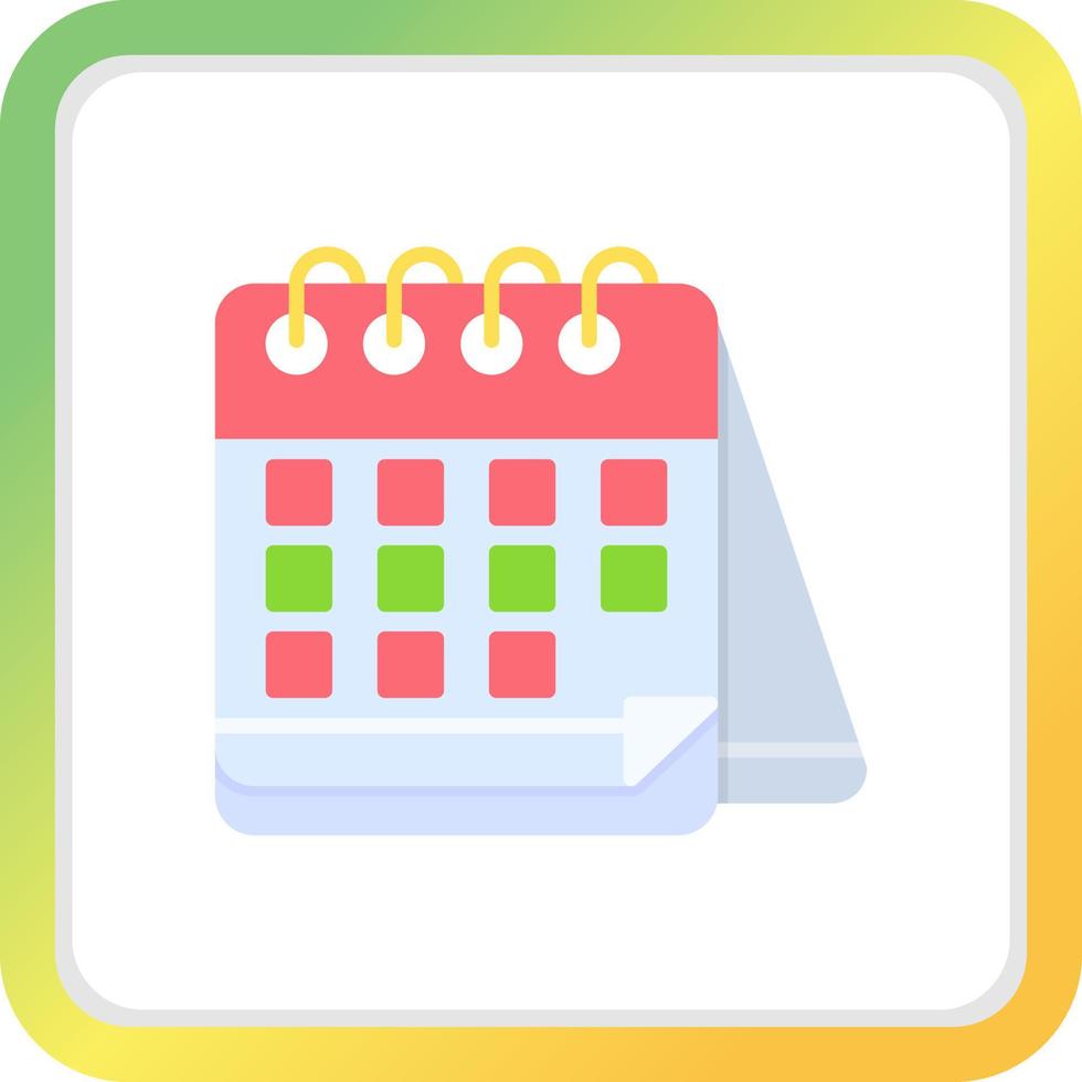 Calendar Creative Icon Design vector