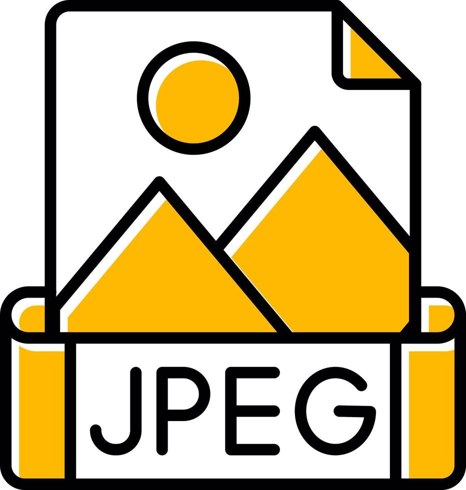 diseño de icono creativo jpeg vector