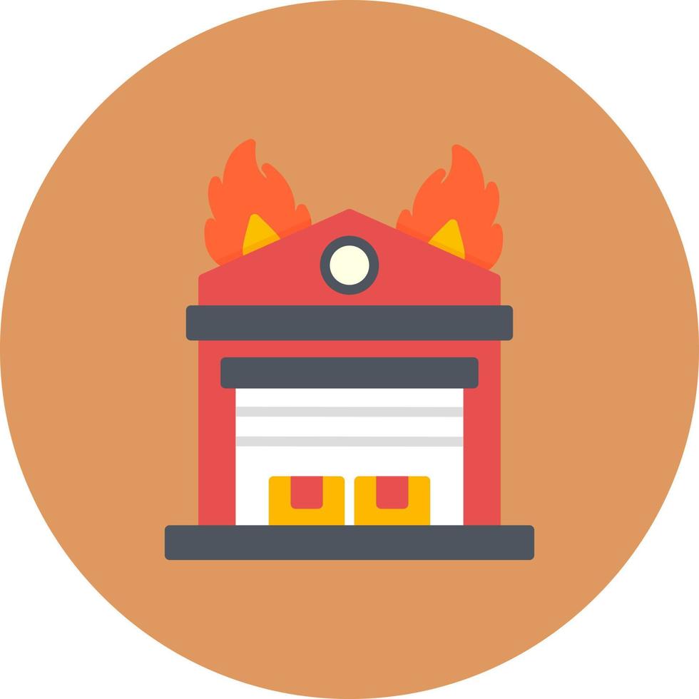Fire Creative Icon Design vector