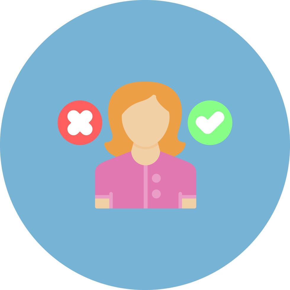 Decision Creative Icon Design vector