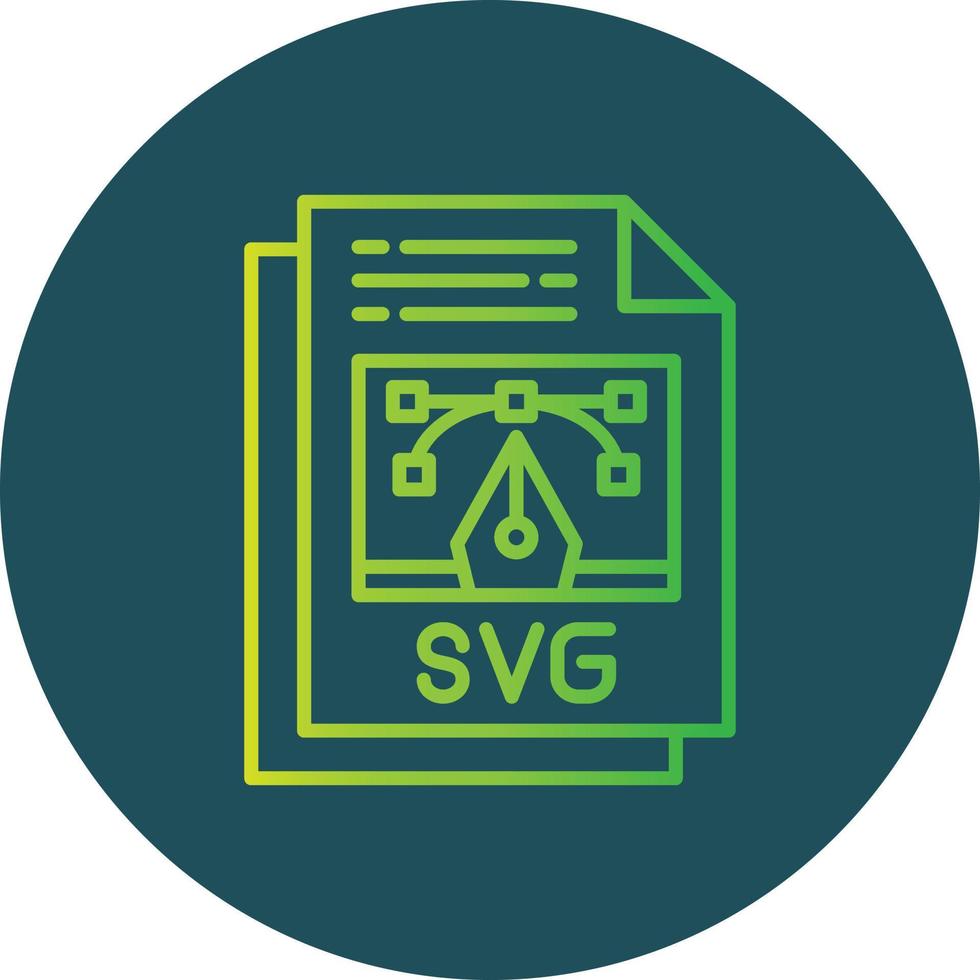 Svg File Creative Icon Design vector