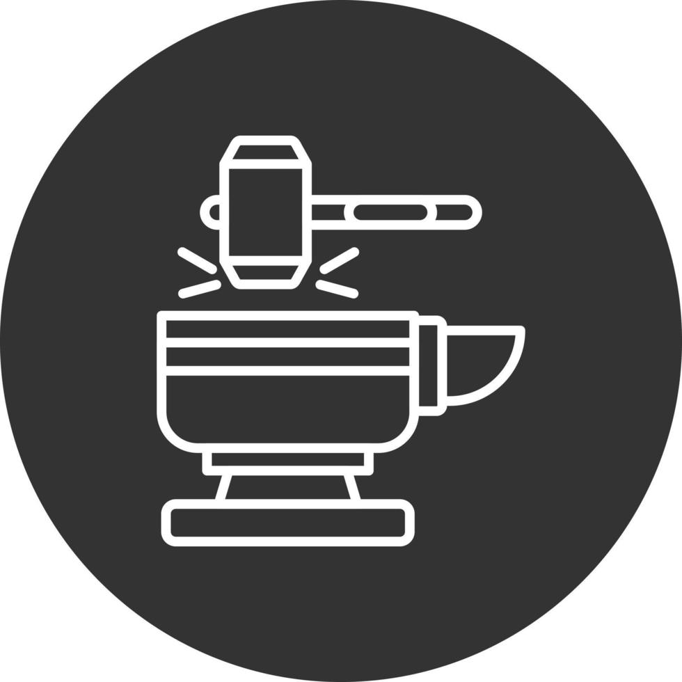 Blacksmith Creative Icon Design vector