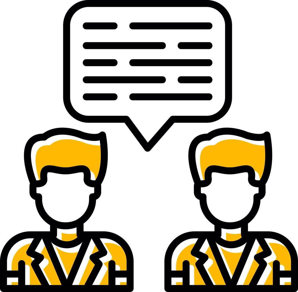 Dialogue Creative Icon Design vector