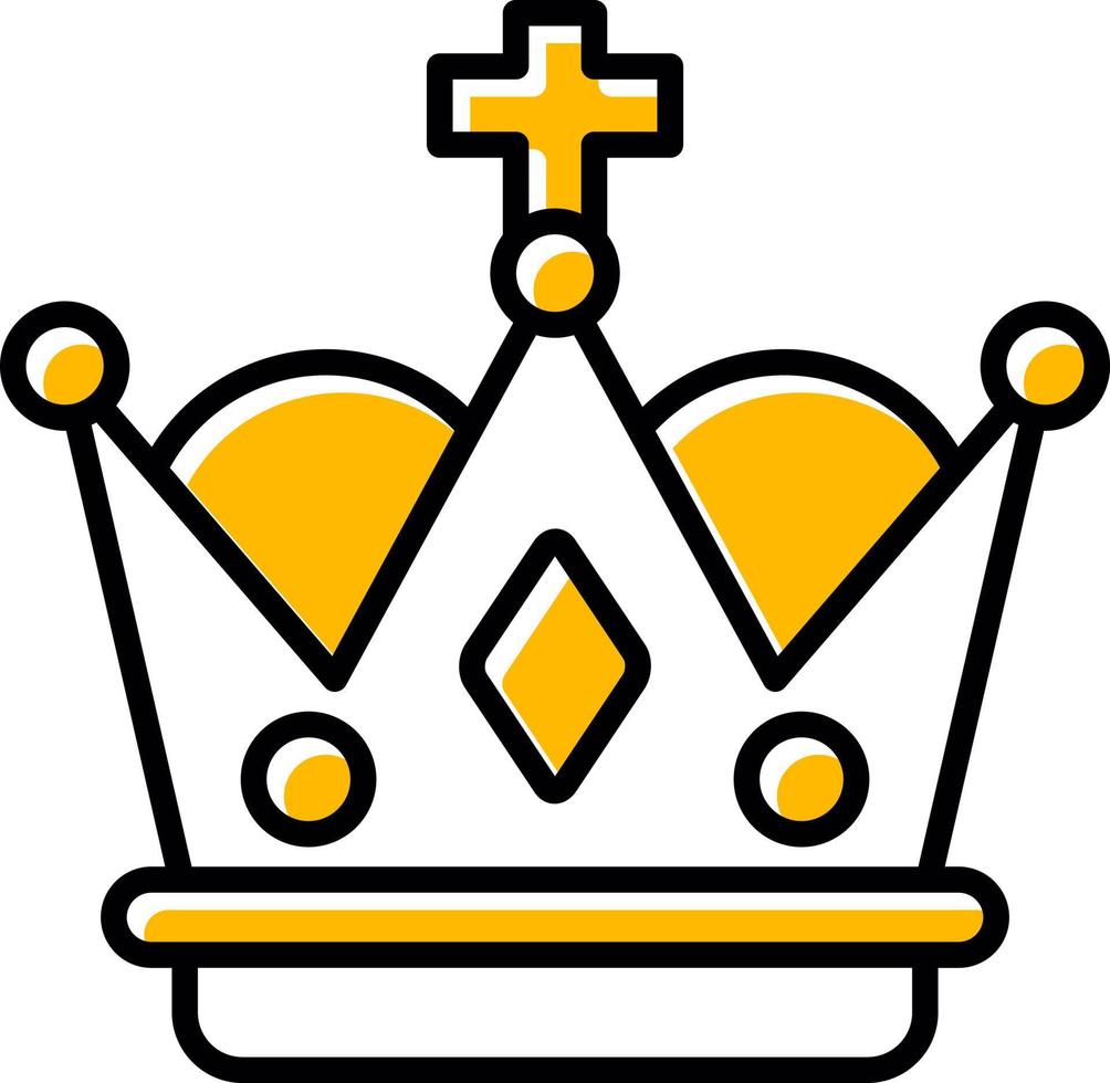 Crown Creative Icon Design vector