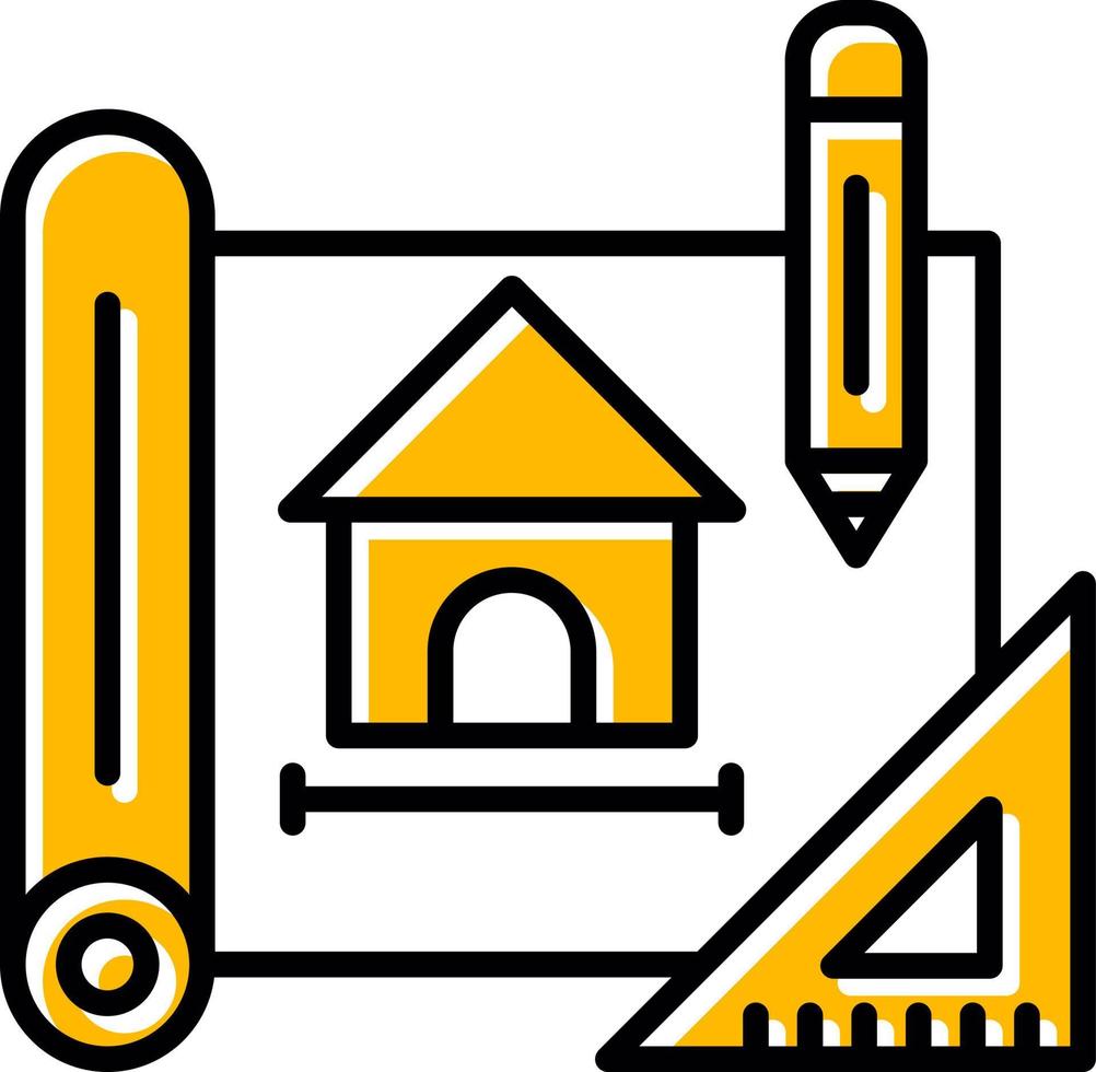 diseño de la casa diseño de iconos creativos vector