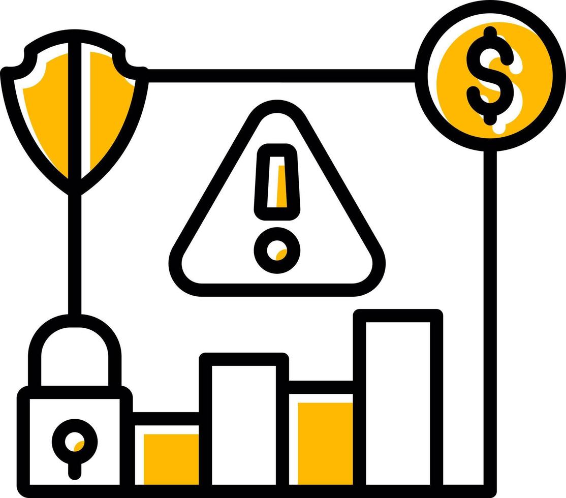 Risks Creative Icon Design vector