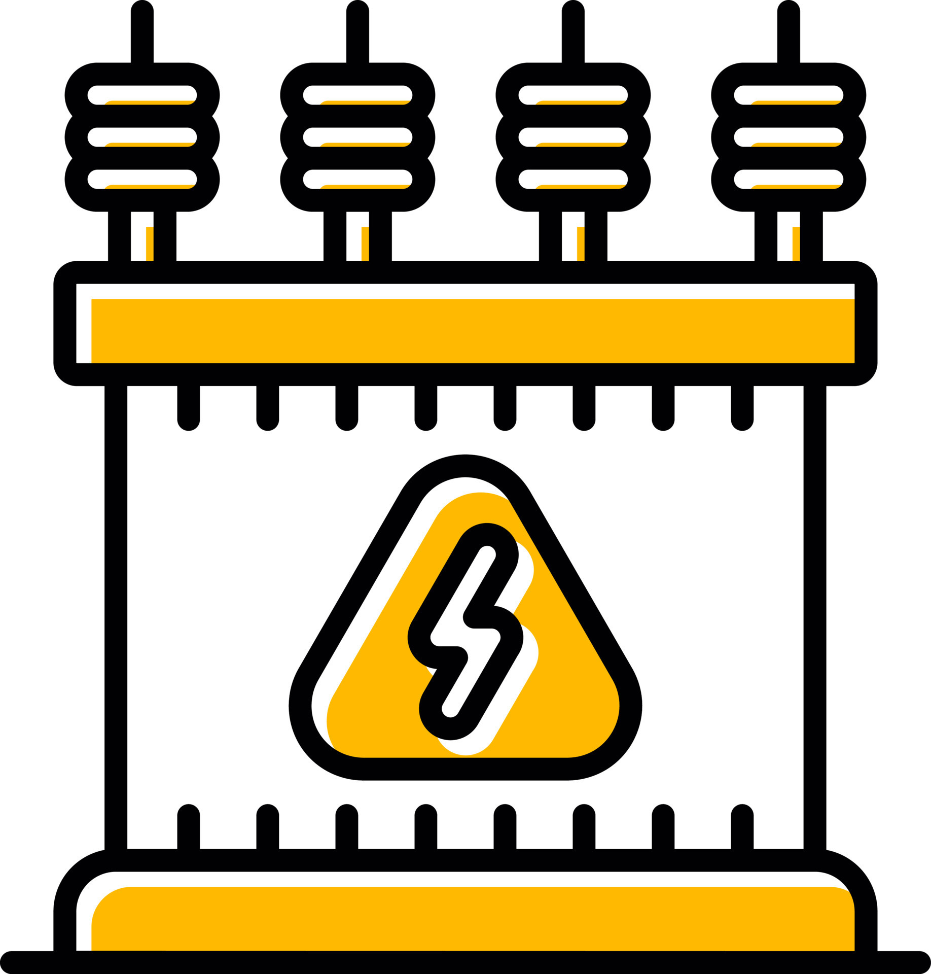 Power Transformer Creative Icon Design 16048860 Vector Art at Vecteezy