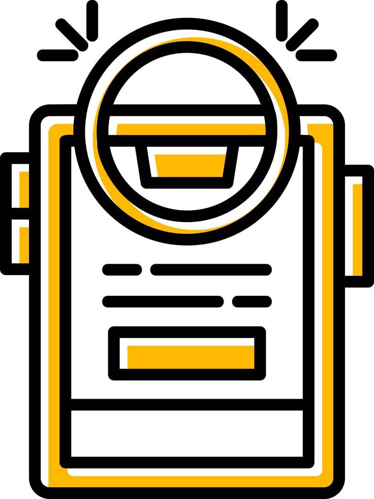 Light Creative Icon Design vector