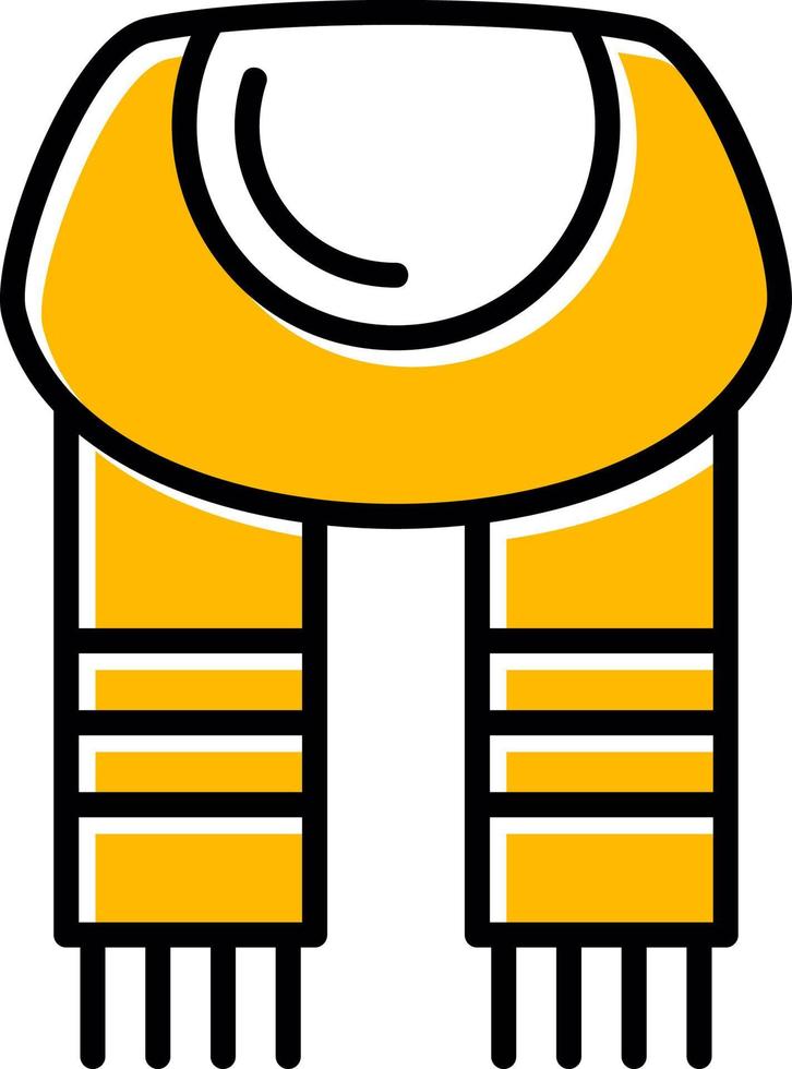 Scarf Creative Icon Design vector