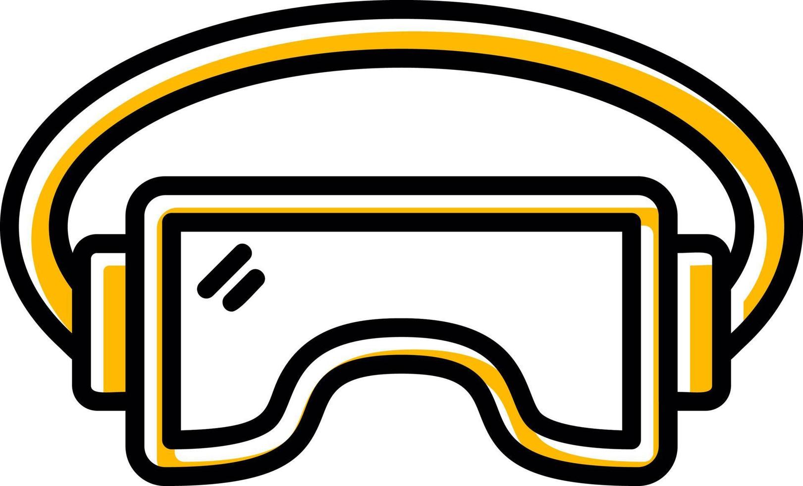 diseño de icono creativo de gafas vector