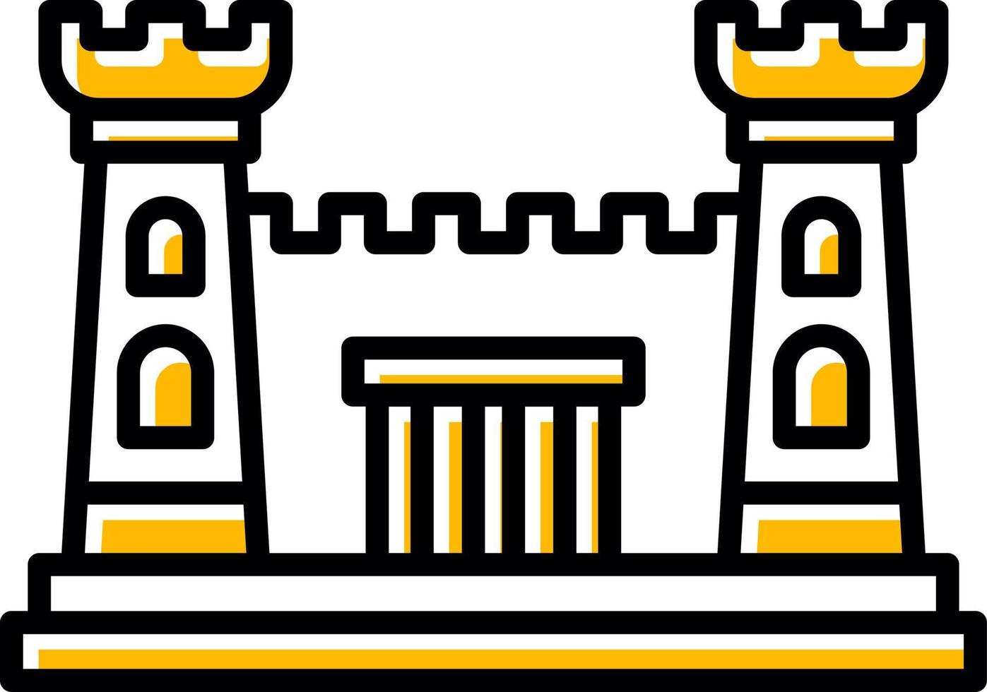 Fortress Creative Icon Design vector