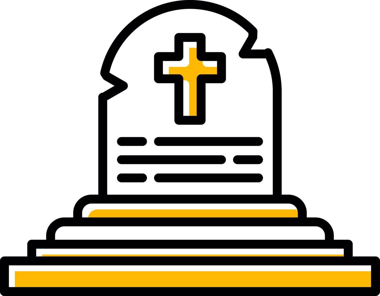 Tomb Creative Icon Design vector