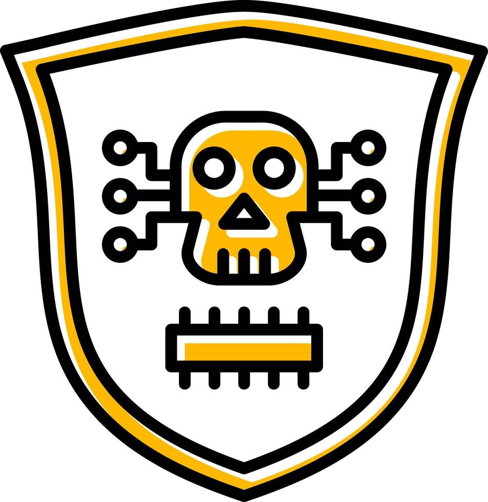 diseño de icono creativo de malware vector