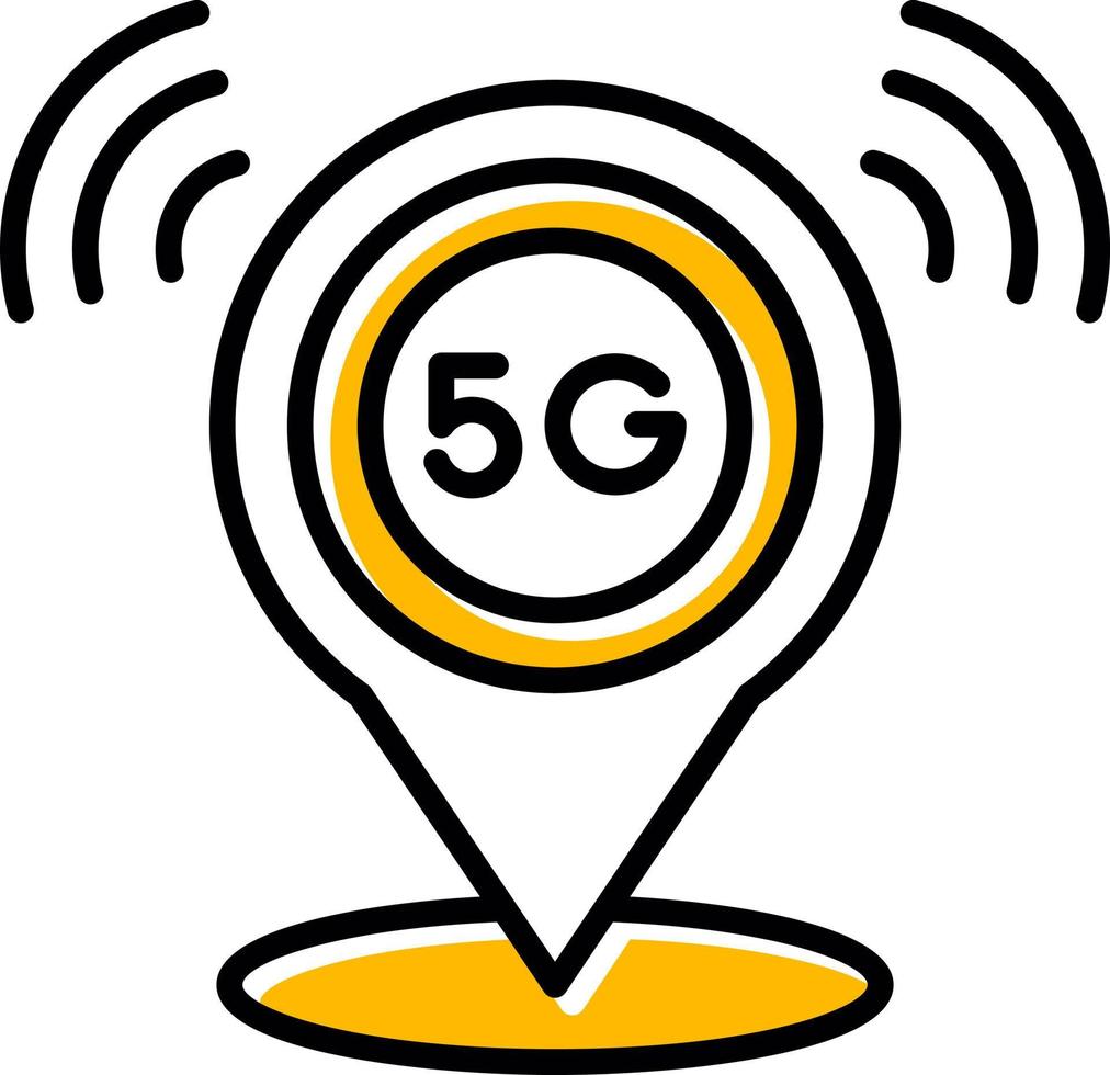 5g Creative Icon Design vector
