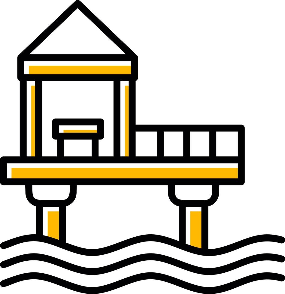 Dock Creative Icon Design vector