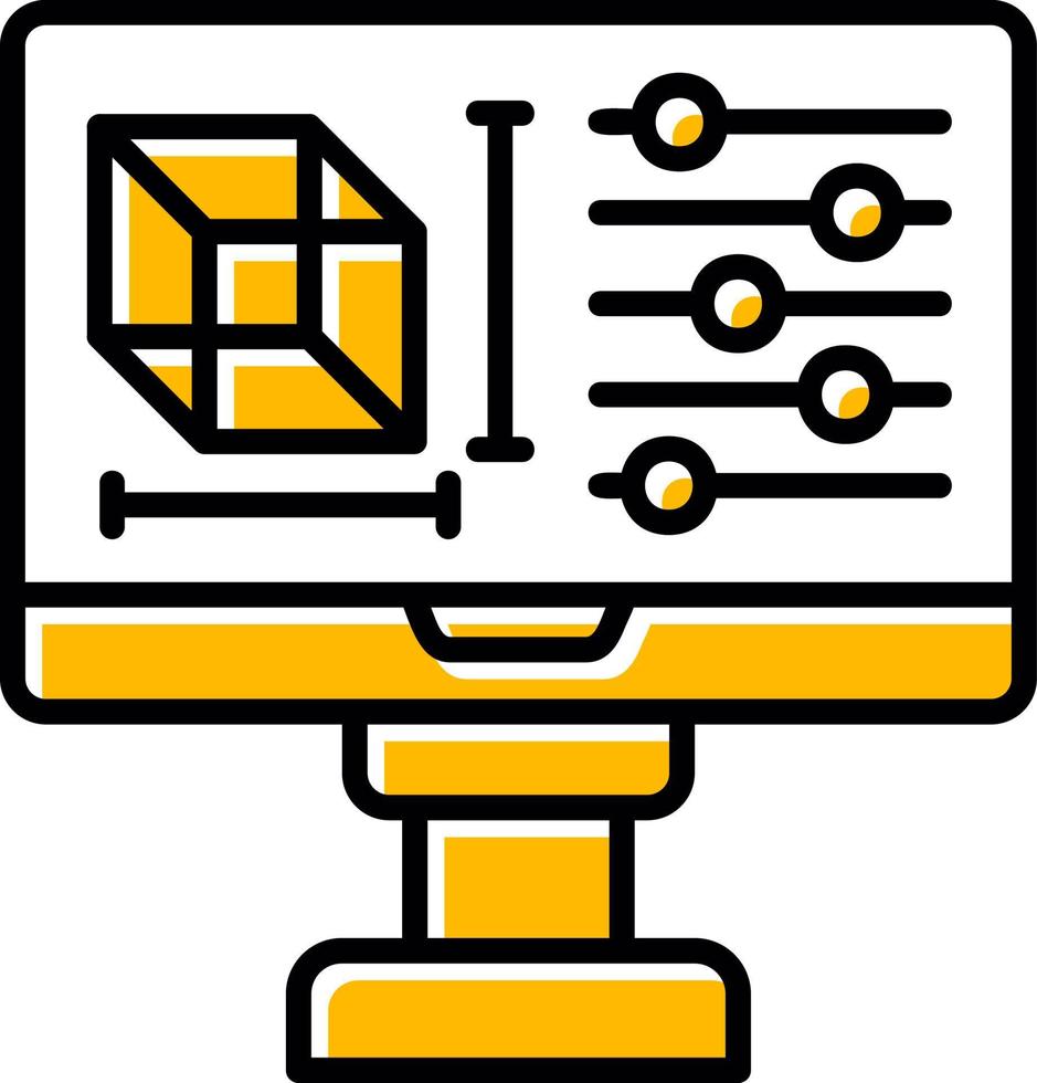 Simulation Creative Icon Design vector