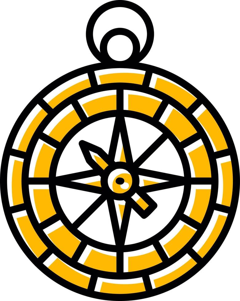 Compass Creative Icon Design vector