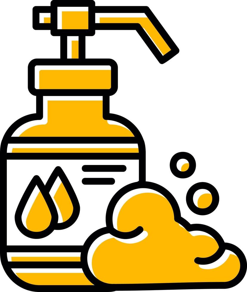 Shampoo Creative Icon Design vector