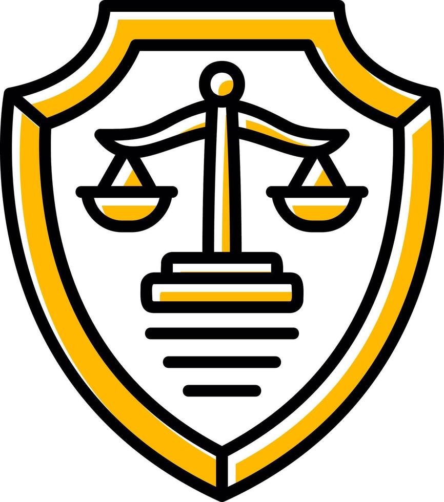 Justice Creative Icon Design vector