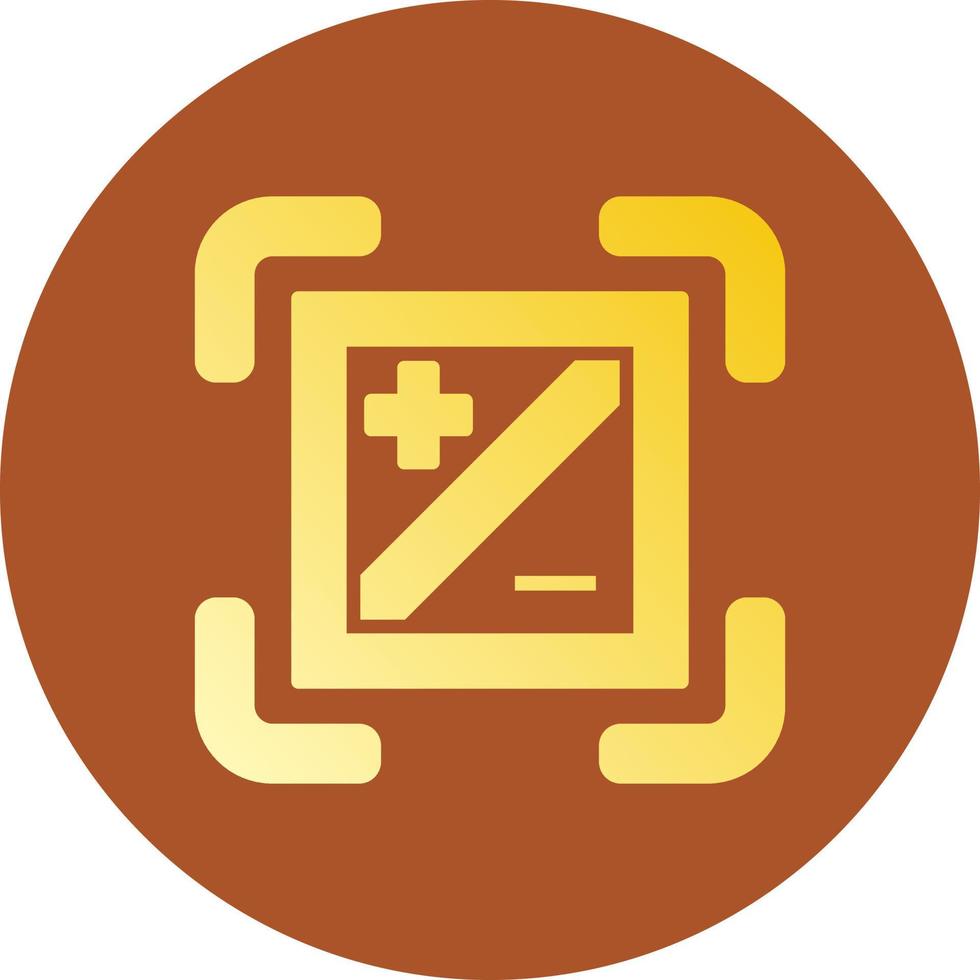 Exposure Creative Icon Design vector