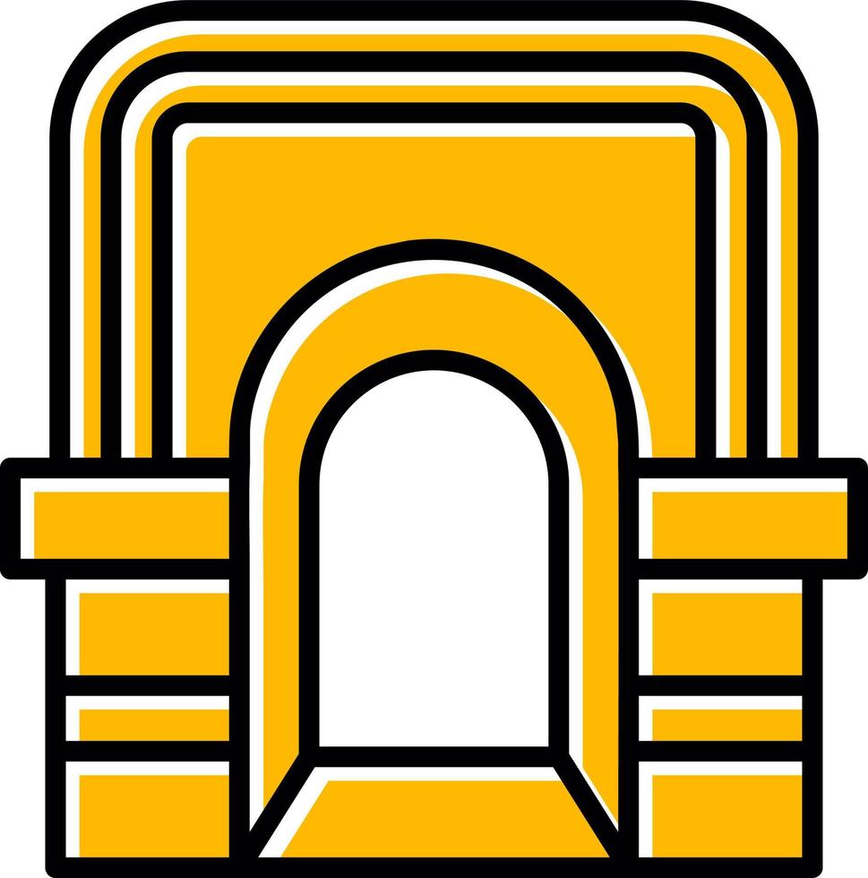 Mihrab Creative Icon Design vector