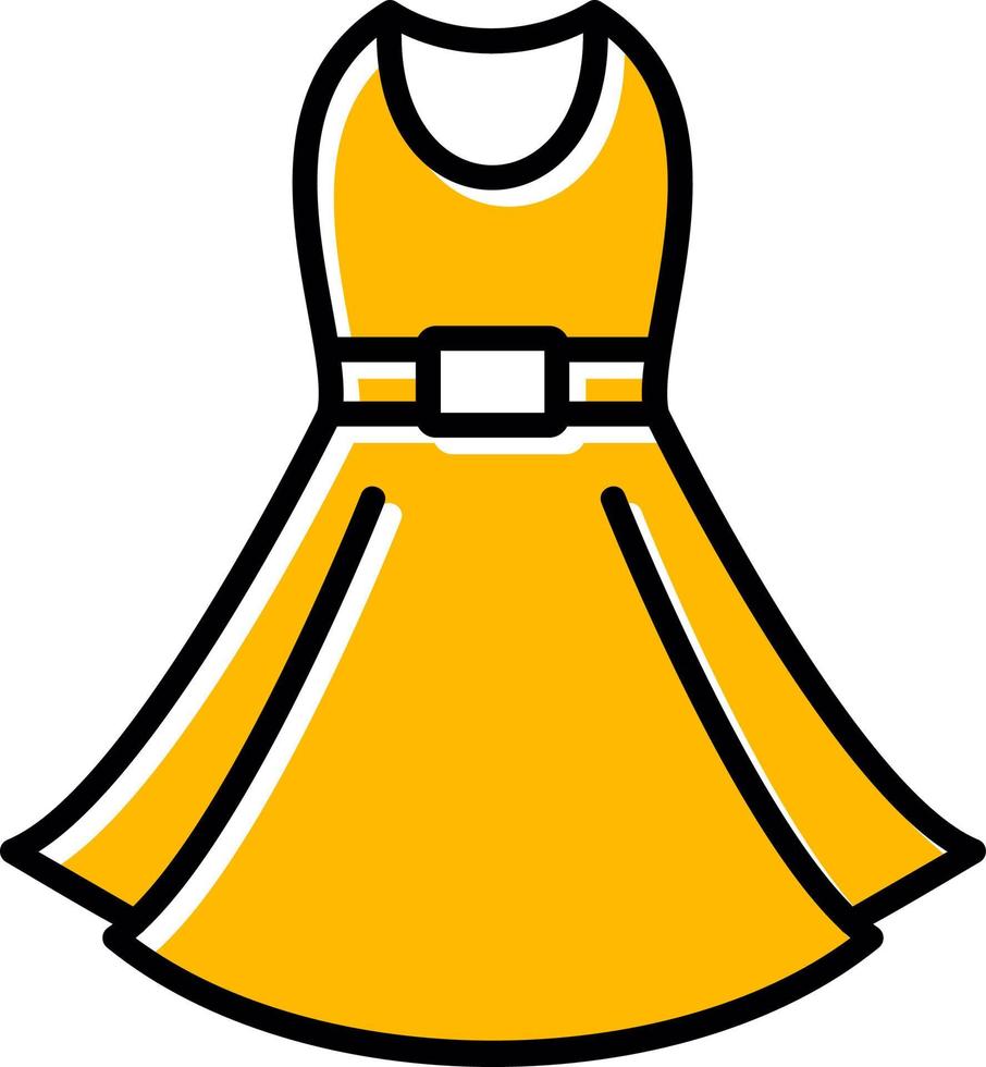 Dress Creative Icon Design vector