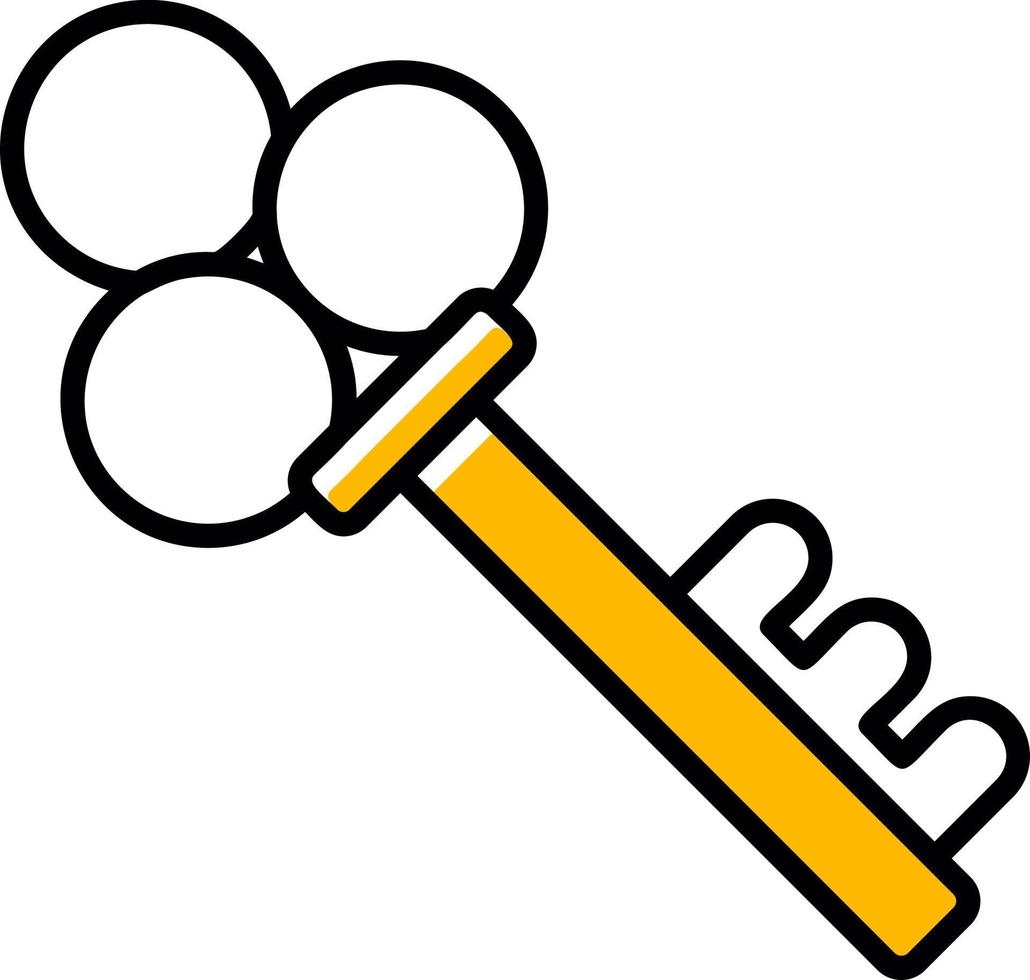 Key Creative Icon Design vector