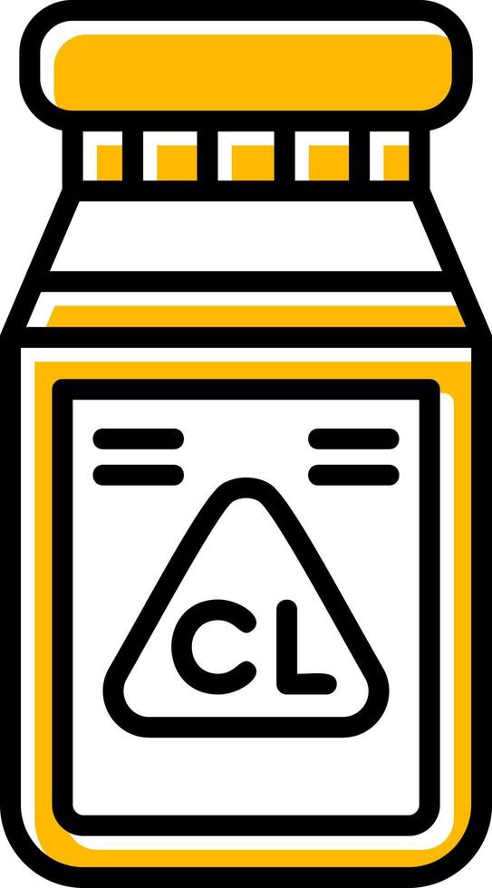 Chlorine Creative Icon Design vector