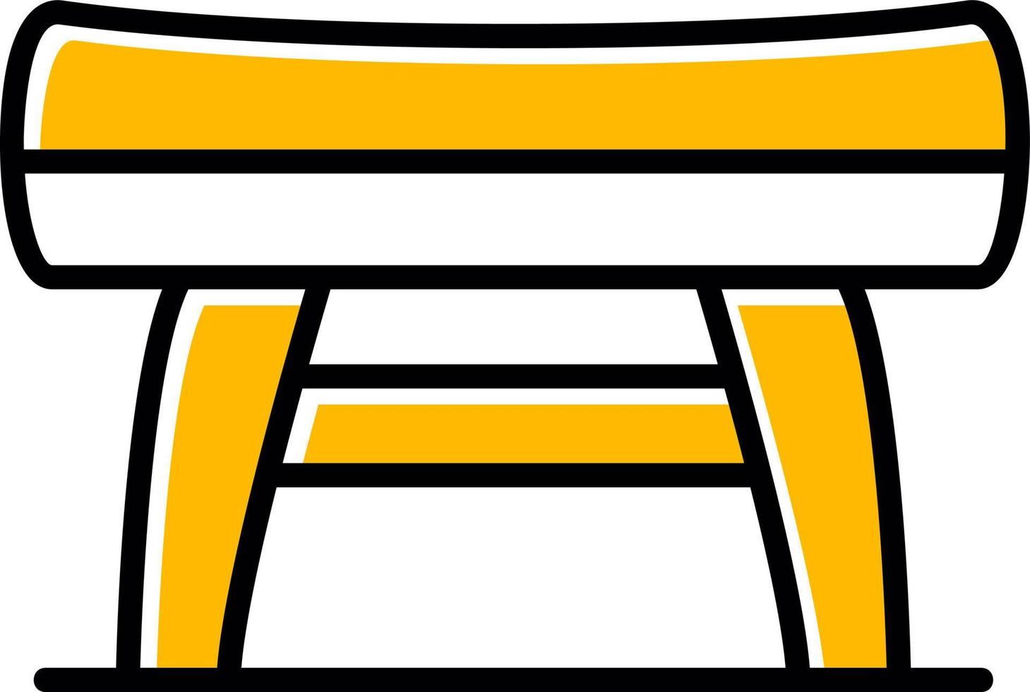 Bench Creative Icon Design vector