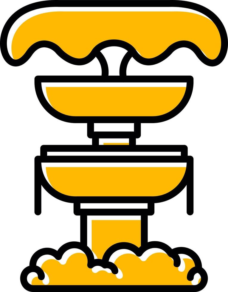 Fountain Creative Icon Design vector