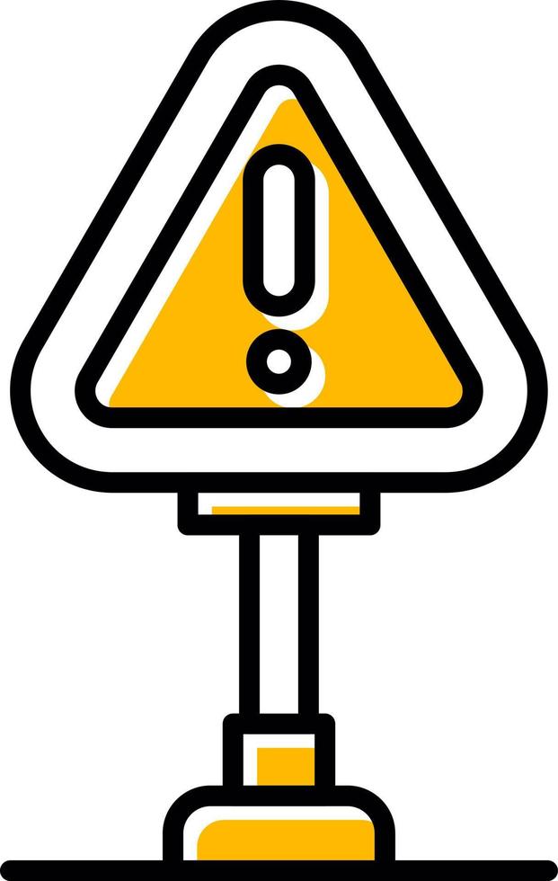 Traffic Sign Creative Icon Design vector