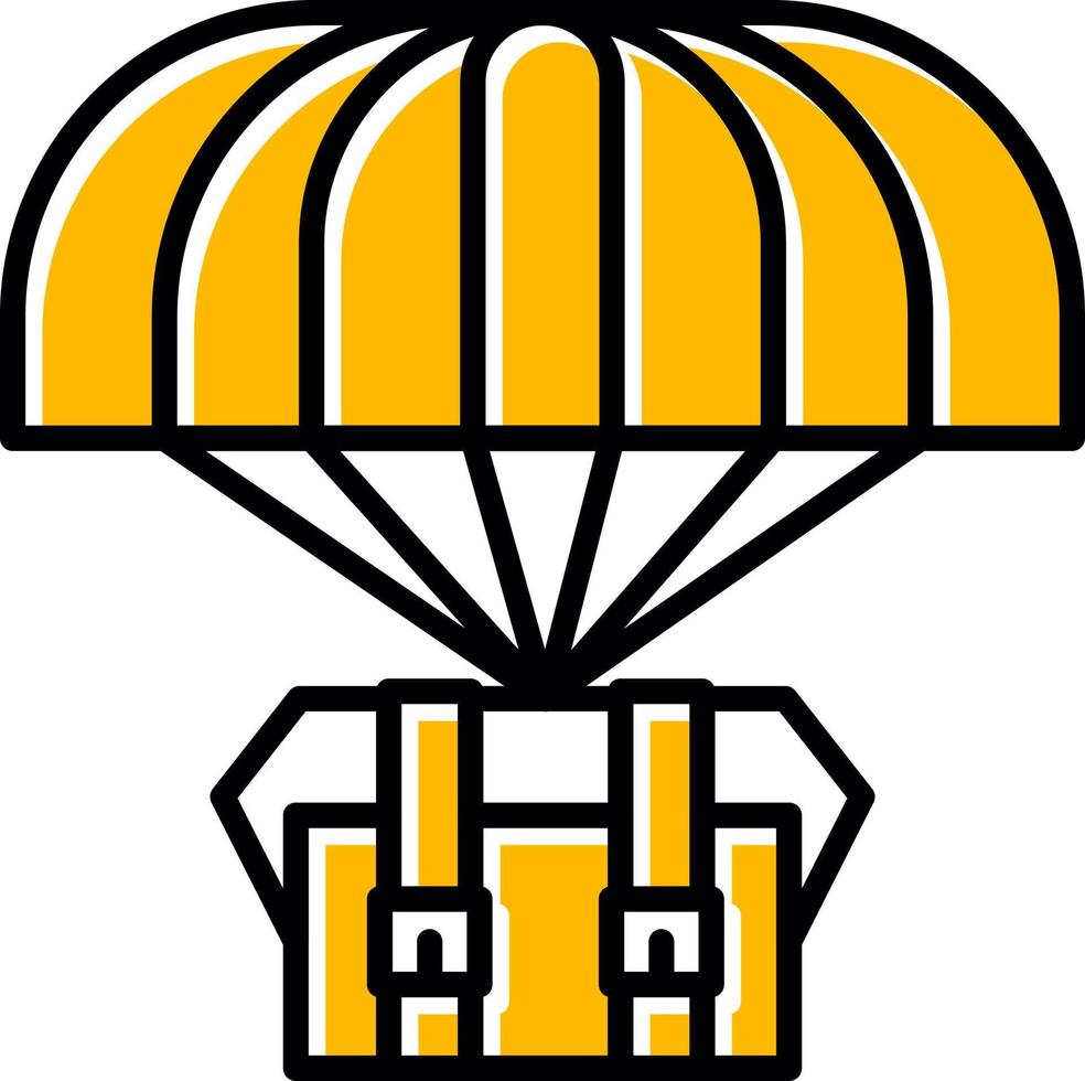 Airdrop Creative Icon Design vector