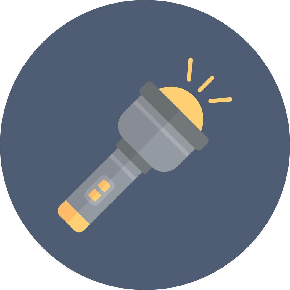 Flashlight Creative Icon Design vector