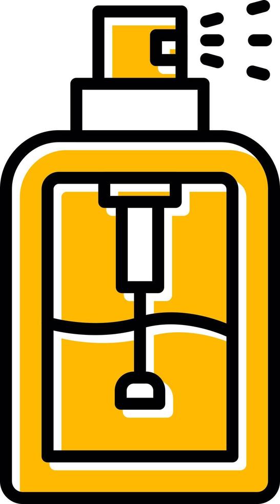 Perfume Creative Icon Design vector