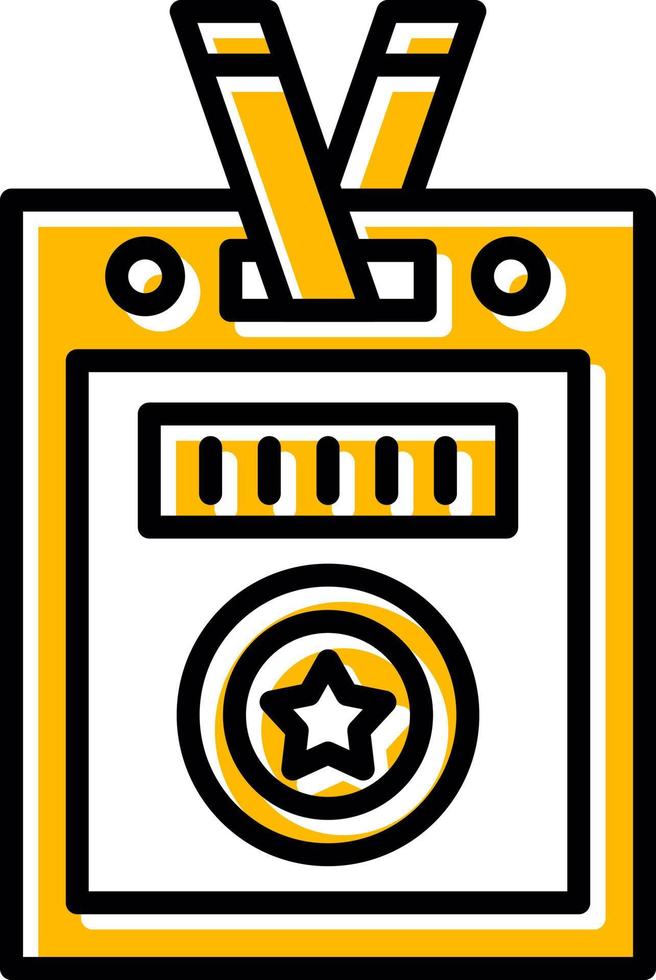 Vip Pass Creative Icon Design vector