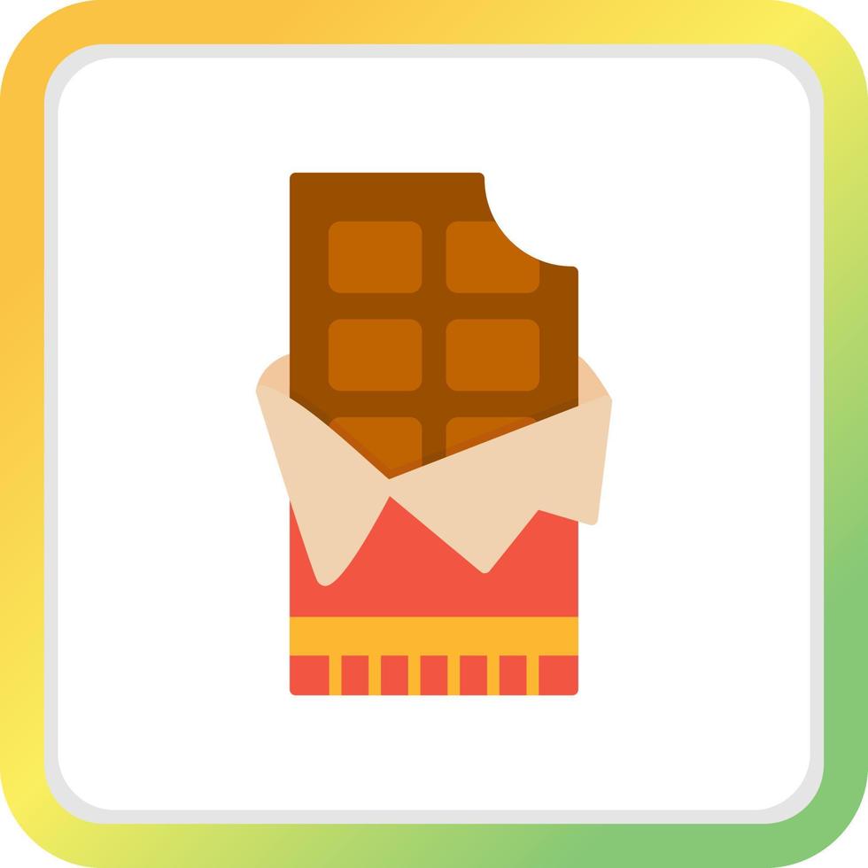 diseño de icono creativo de chocolate vector