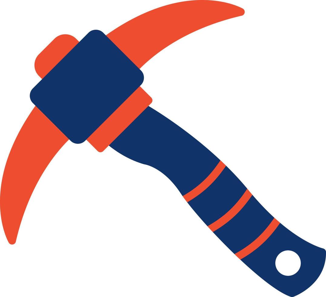 Pickaxe Creative Icon Design vector