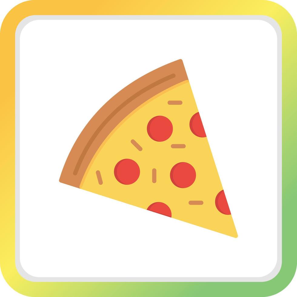 Pizza Creative Icon Design vector