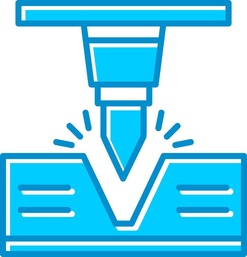 Bending Creative Icon Design vector