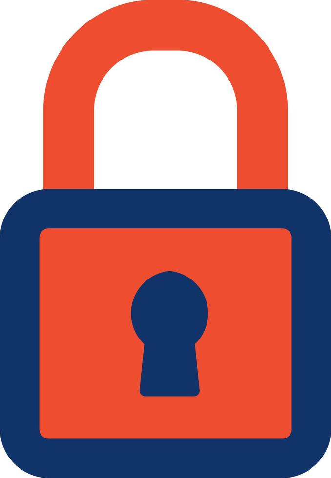 Padlock Creative Icon Design vector