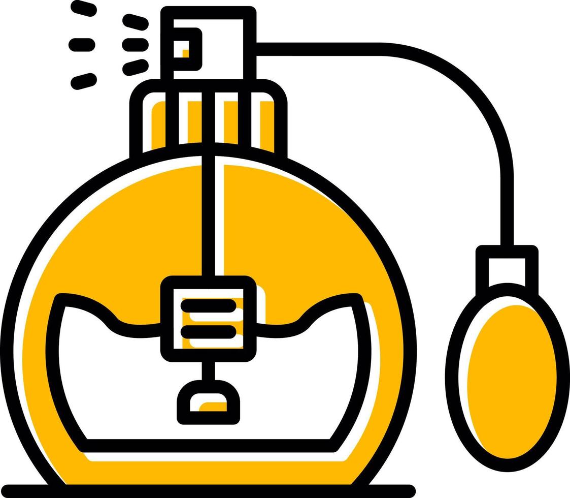 Perfume Creative Icon Design vector