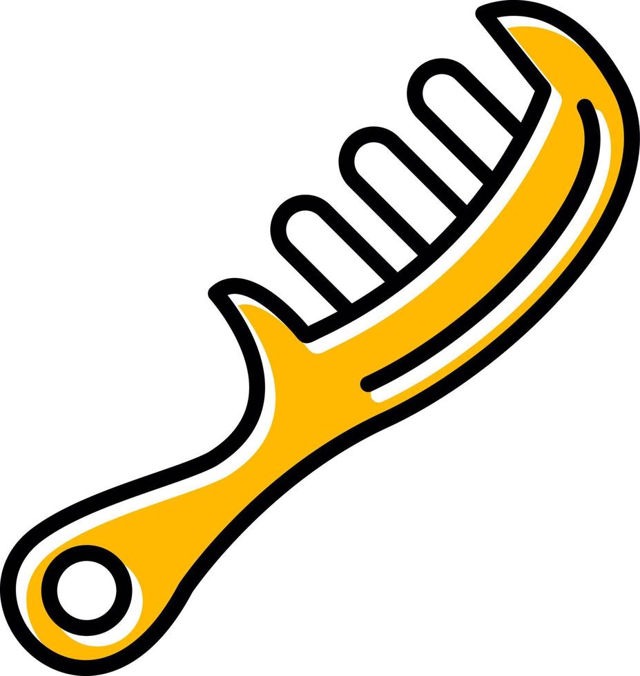 Comb Creative Icon Design vector