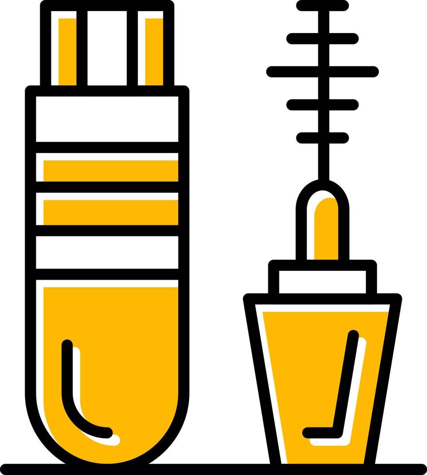 Mascara Creative Icon Design vector