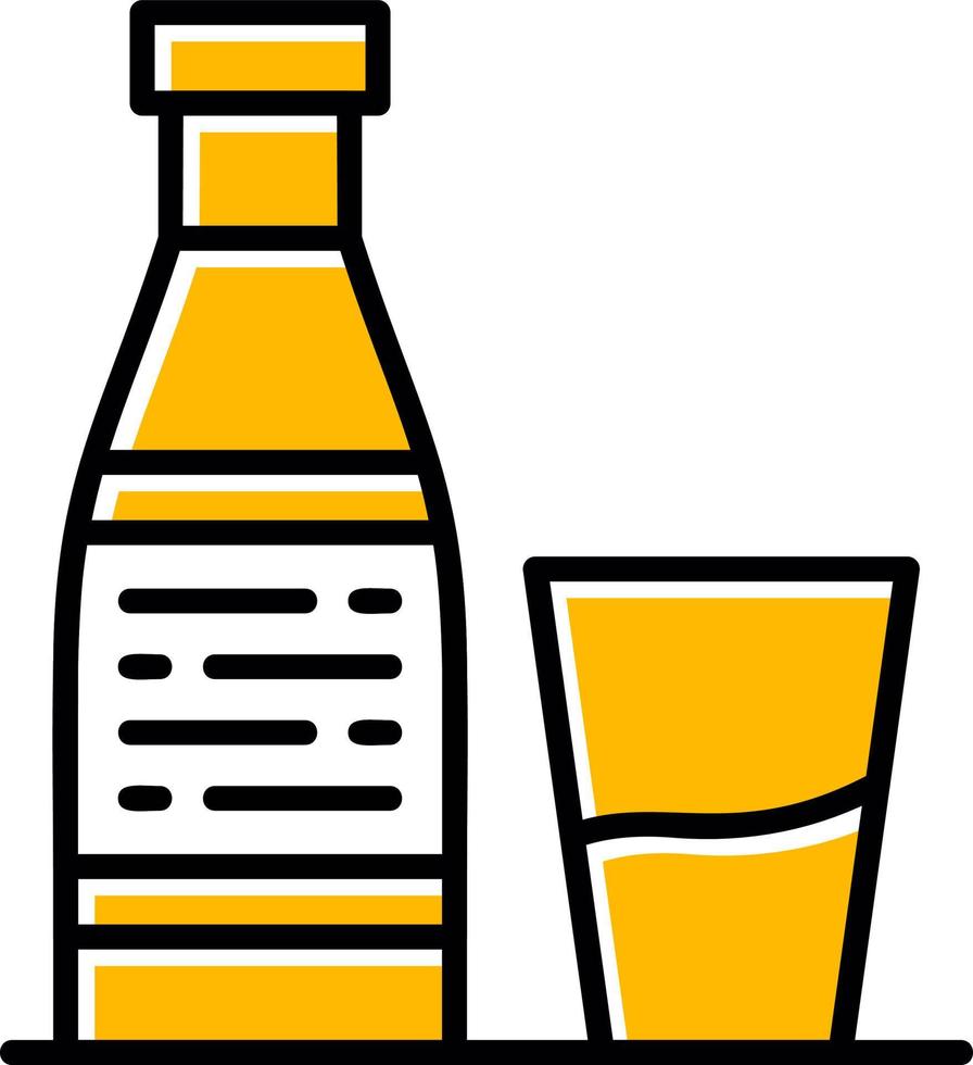 Milk Botel Creative Icon Design vector
