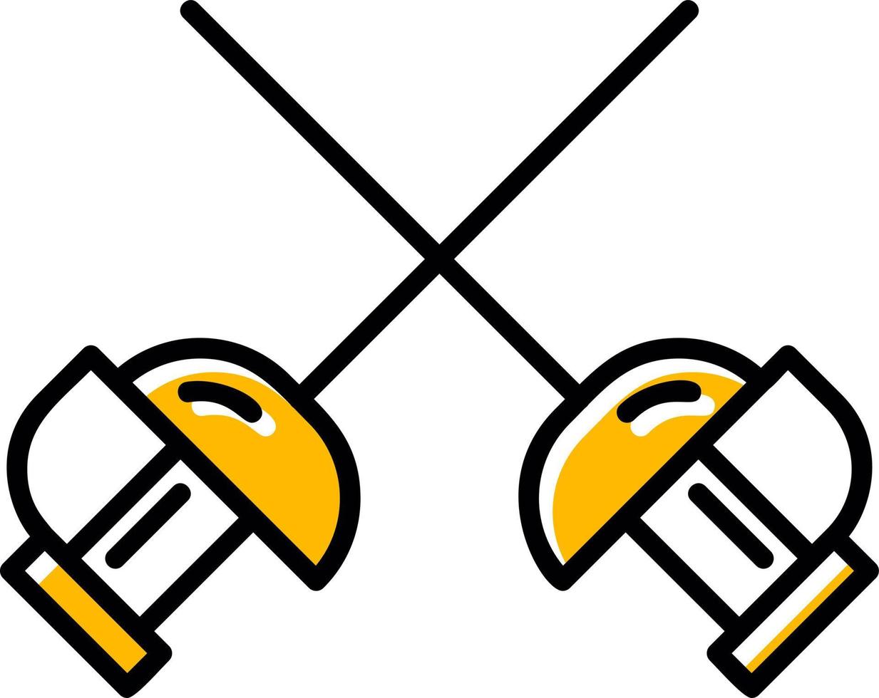 Swords Creative Icon Design vector